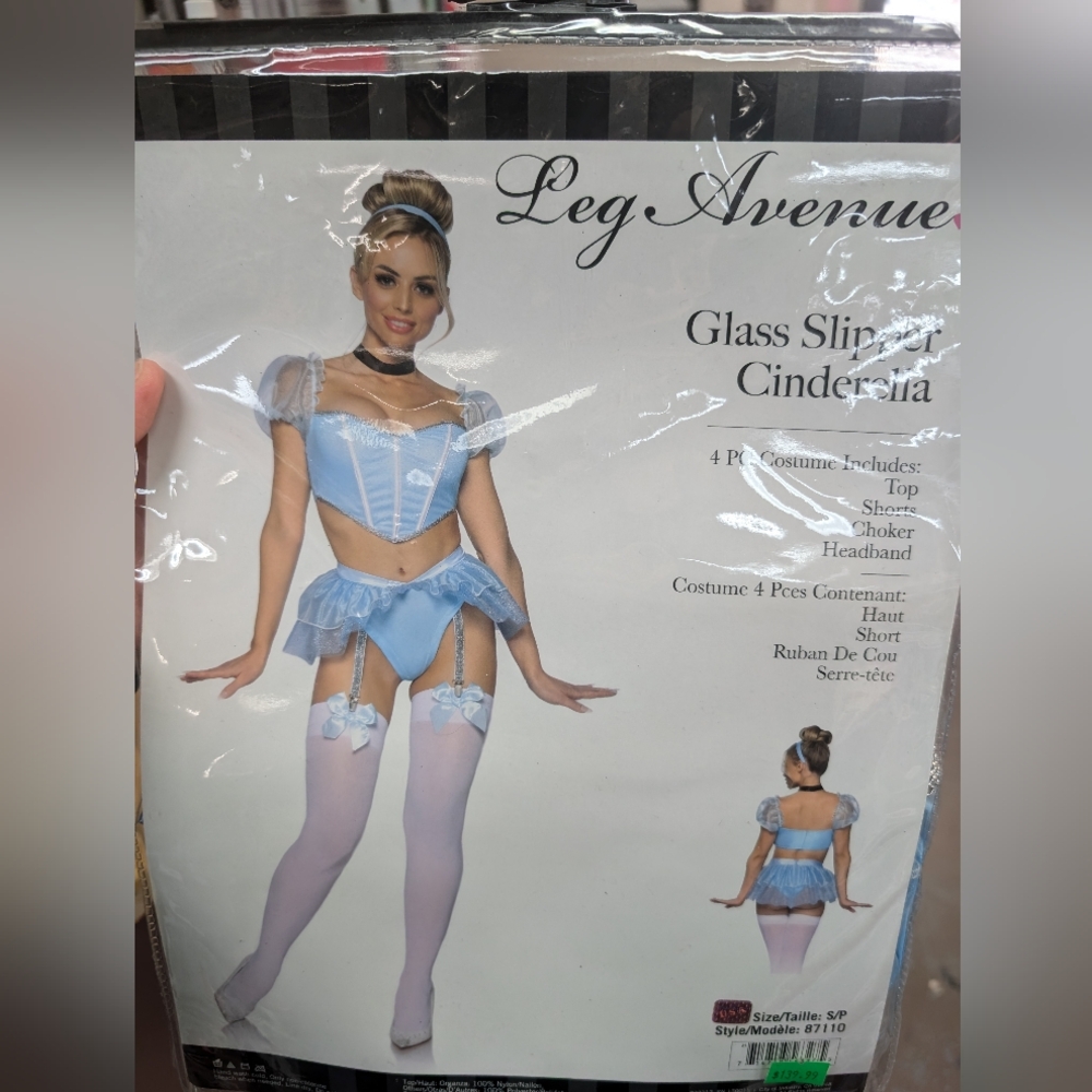 Leg Avenue Glass Slipper Cinderella Costume